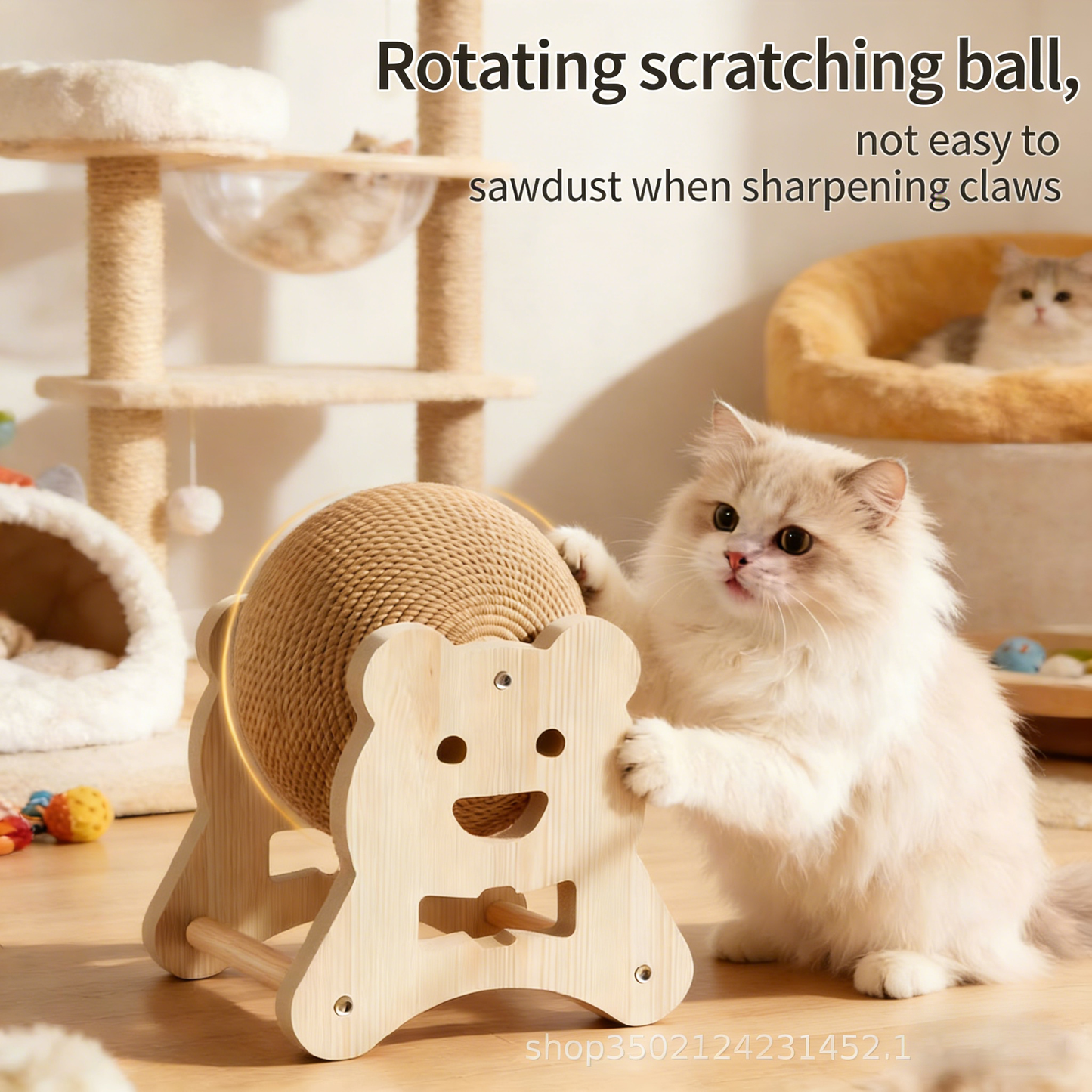 Sisal Spin Cat Scratcher