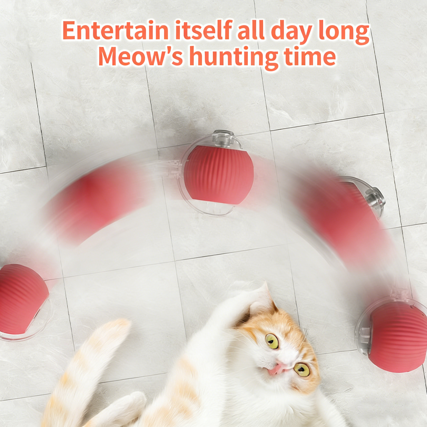IrisBeautyCo™ Interactive Cat Teaser Ball