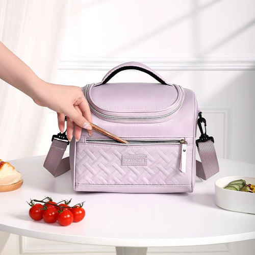 2.11-Gallon Durable Oxford Cloth Lunch Bag – Aluminum Foil Insulated Lunch Bag