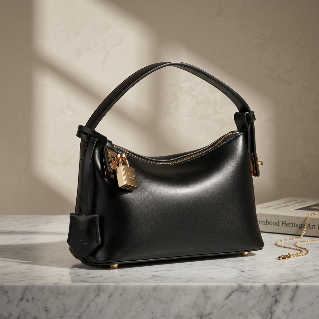 Soft Leather Mini Pillow Bag – Elegant Everyday Shoulder Bag