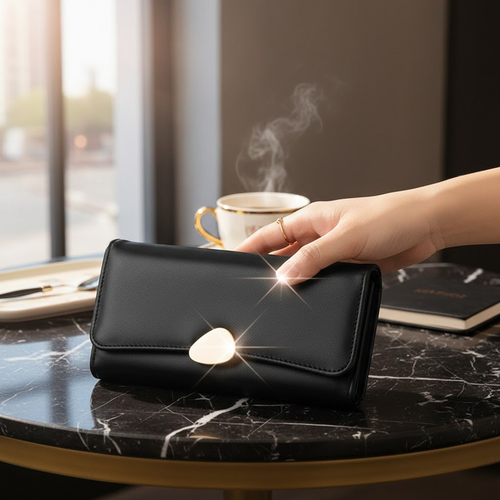 Timeless Tri-Fold Leather Wallet – Elegant & Versatile Everyday Essential